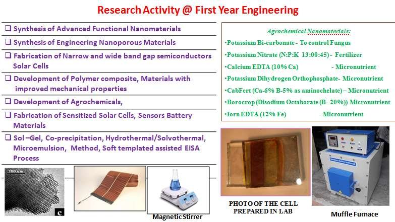 Research Facilities @ Dept. of FE